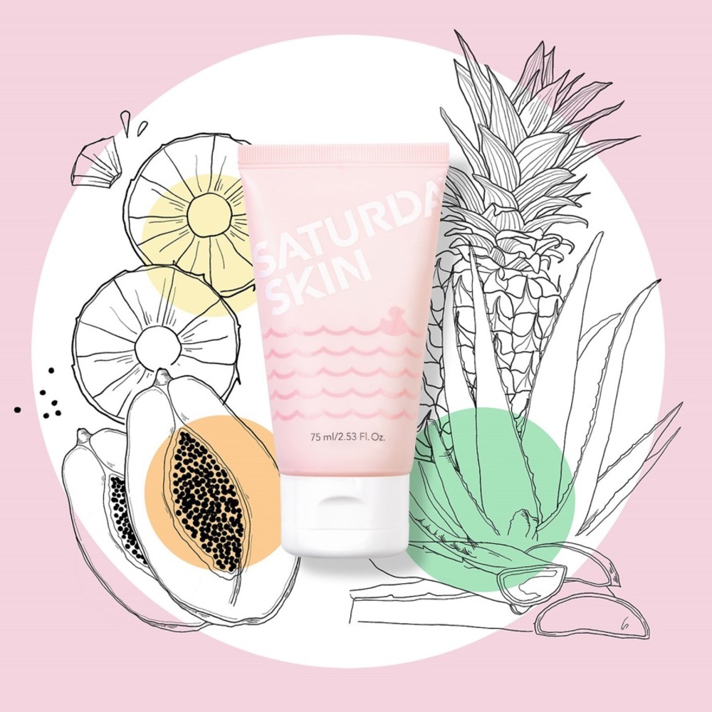NEW Saturday Skin Rub-A-Dub Refining Peel Gel
